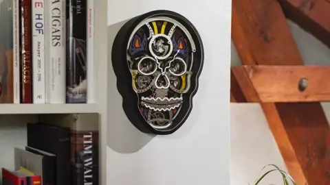 Fiona Krüger/ L'Epee 1839 Skull wall clock