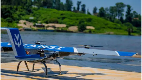 Lake Kivu Challenge Drone at the Lake Kivu Challenge