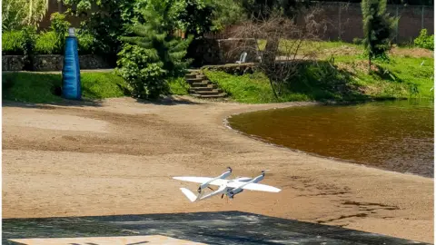 Lake Kivu Challenge Drone at the Lake Kivu Challenge