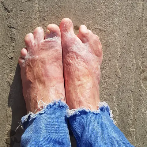 Ena Miller Laura's feet