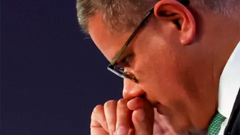 Reuters COP26 President Alok Sharma reacts during the UN Climate Change Conference (COP26) in Glasgow, Scotland, Britain November 13, 2021.