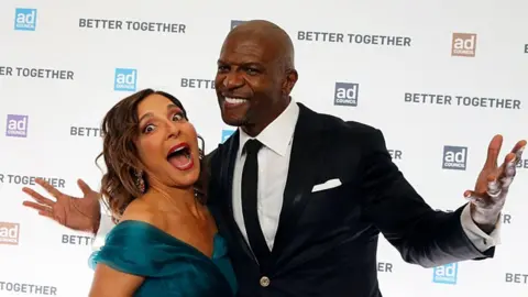Getty Images linda Yaccarino and actor Terry Crews