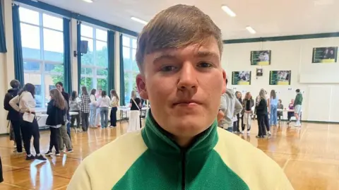 Eoin McMullan at Down High School