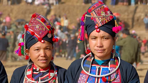 Alamy Oma women in headresses