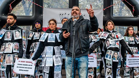 Getty Images Hichkas is considered the pioneer of contemporary Iranian rap, which has grown to become one of the most popular genres of music among the country's youth (Credit: Getty Images)