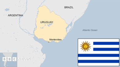 129595216 bbcm uruguay country profile map 040523.png