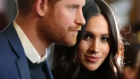 PA Prince harry and Meghan Markle