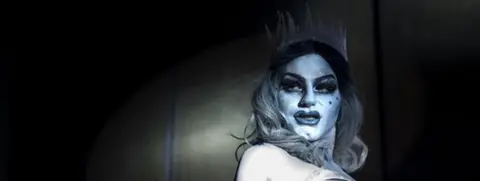 Ida Guldbæk Arentsen Elias performs onstage as Melanie Coxxx