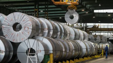 EPA Steel plant in Germany