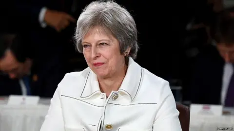 Getty Images Theresa May