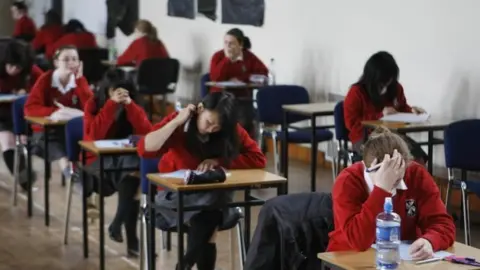 PA School children sitting exam