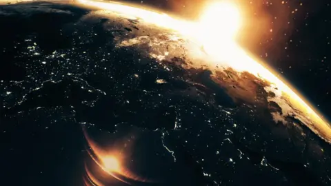 Getty Images Earth graphic