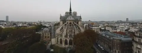 Notre-Dame de Paris photographed before the fire