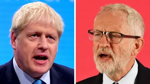 BBC / Getty Boris Johnson and Jeremy Corbyn