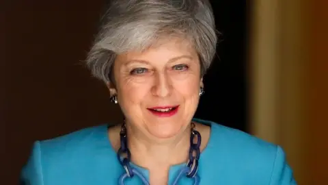 Getty Images Theresa May