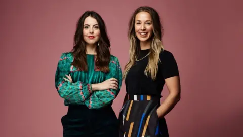 Ferly Billie Quinlan (left) and Dr Anna Hushlak, founders of Ferly