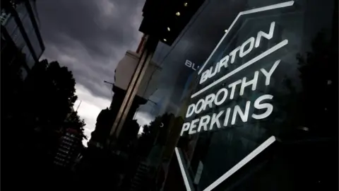 Reuters Dorothy Perkins and Burtons sign