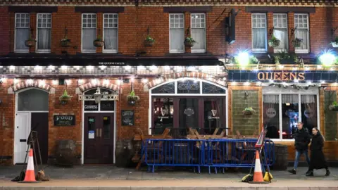 Getty Images Queens Vault pub in Cardiff