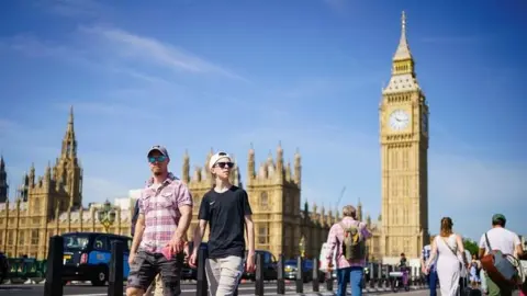 PA Media The Houses of Parliament seen from Westminster Bridge