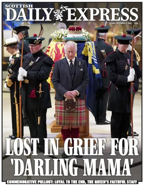 Daily Express Daily Express front page