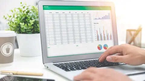 Getty Images Computer spreadsheet