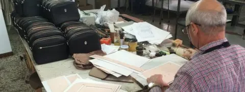 bags being prepared