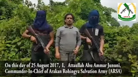Youtube Screengrab of Arsa video on 25 August 2017
