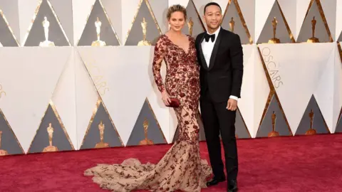 Getty Images Chrissy Teigen and John Legend