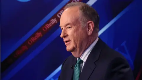 Getty Images Bill O'Reilly presents The O'Reilly Factor on The Fox News Channel in New York, 17 March 2015