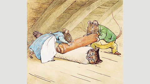 Penguin Courtly rat Samuel Whiskers sits around, takes snuff, and gives his wife incessant orders in a caricature of Victorian patriarchy (Credit: Penguin)