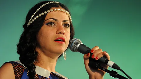 Alamy Emel Mathlouthi is known as the ‘voice of the Tunisian Revolution’ after Kelmti Horra (My Word Is Free) became the anthem of the Arab Spring (Credit: Alamy)