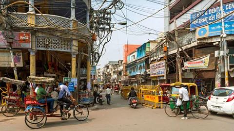 Peter Lopeman/Alamy Gulab Singh Johrimal has been selling attars in Old Delhi for more than 200 years (Credit: Peter Lopeman/Alamy)