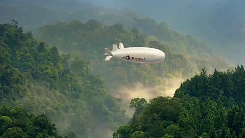 Flying Whales Flying Whales is building a new airship design for French oil company Total (Credit: Flying Whales)