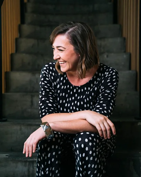 Laura Pommer Laura Pommer says that freezing her eggs has made her feel less pressure to find a new partner (Credit: Laura Pommer)