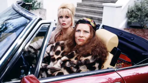 Edina and Patsy in Absolutely Fabulous