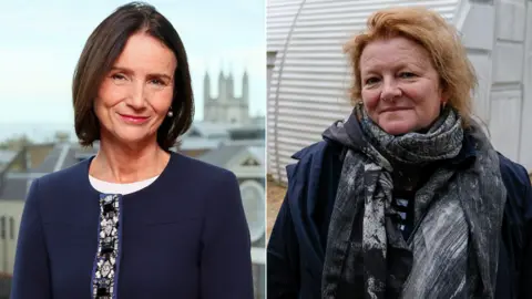 Getty Images Carolyn Fairbairn, Rachel Whiteread