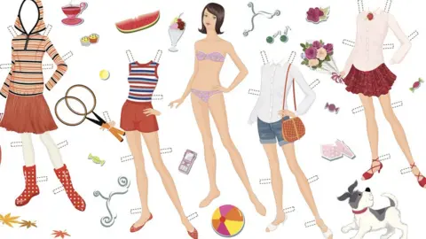Getty Images Paper doll