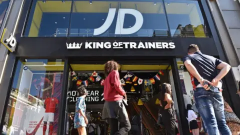 Getty Images JD Sports shopfront
