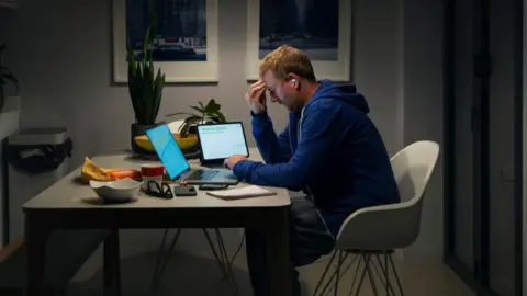 BBC man with financial worries