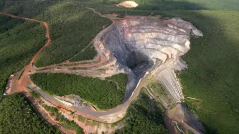 BBC/Paulo Koba Brazil Iron's mine in Bahia