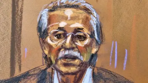 Jane Rosenberg/Reuters A courtroom sketch of David Pecker