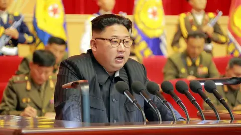 Getty Images North Korean leader Kim Jong-Un