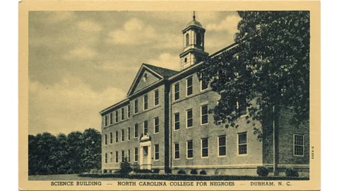 North Carolina Collection, Durham County Library, John Schelp Collection In 1940, Young accepted a position at the North Carolina College for Negroes in Raleigh (Credit: North Carolina Collection, Durham County Library, John Schelp Collection)