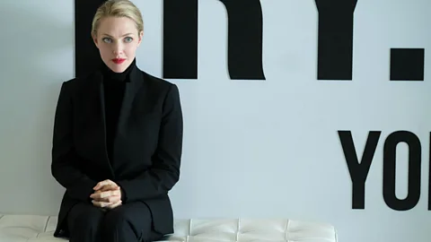 Alamy A real-life figure who has been called an archetypal "girlboss" is Elizabeth Holmes, played by Amanda Seyfried (pictured) in recent miniseries The Dropout (Credit Alamy)