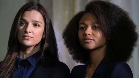 HBO With its focus on female leads Yasmin and Harper, the second series of Industry implicitly critiques the "girlboss" mentality (Credit: HBO)