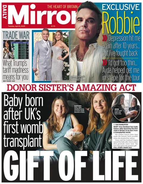 Daily Mirror: Gift of life